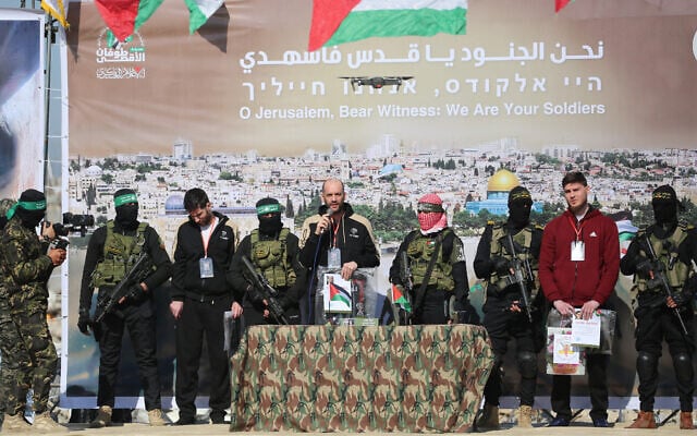 Israeli captives Gaza handover